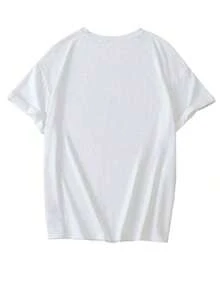 Women T-Shirts - White - View 5