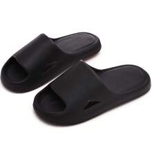 1 Pair Unisex Memory Foam Soft Slippers: Cool Indoor/Outdoor Summer Slide Sandals, Suitable For Couples, Breathable Bathroom Shoes, Perfect Birthday/Holiday/Couple Gift (Comfortable, Breathable, Fashionable) - Women's Slippers - View 16