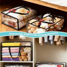 Foldable Storage Bags - Transparent4pieces90L - View 5