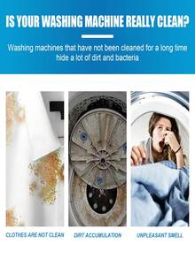 JUE FISH Dishwasher Cleaner Tablets, Deep Cleaning Descaler & Deodorizer, Fully Compatible With All Dishwashers, Removes Limescale, Grease, Grime & Odors, Unscented Monthly Maintenance Tablets, Boost Dishwasher Performance, Extend Appliance Lifespan, Hygienic Deep Clean For Hidden Residue & Stinky Smells - Powdery - View 5