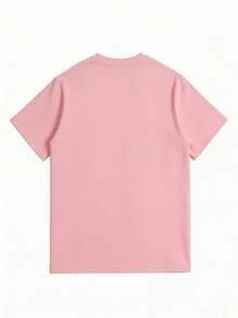 100 Percent CottonSports 's Casual Round Neck Tee Official  Nwo T-Shirt Nwo New World Order Casual Digital Print Pure Heavy Cotton T Shirtmanfinity Men - 粉色 - 查看 2