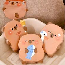 500 tờ giấy ghi chú tự dính hình chuột lang nước, dễ xé, thích hợp để ghi nhớ, ghi chú, kế toán, học tập, văn phòng, đám cưới, phần thưởng trong lớp học, Giáng sinh và các dịp khác. - Nhiều màu - Xem 3
