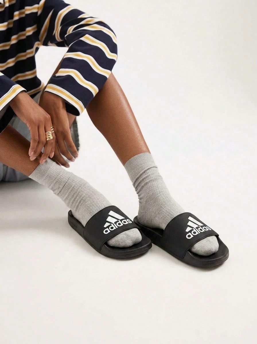 Adidas Adilette Shower Men's Slides GZ3779 - Core Black / Cloud White / Core Black - View 1
