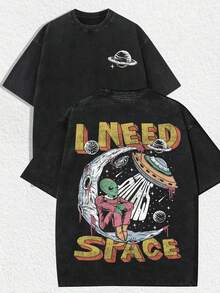 Men T-Shirts - 黑色的 - 查看 2