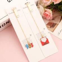 Mặt dây chuyền khắc chữ truyền cảm hứng, phụ kiện tự làm bookmark bằng hợp kim kẽm, quà lưu niệm tốt nghiệp cho sinh viên, câu chúc phúc, quà tặng tốt nghiệp đa năng. - loạt trường danh giá - Xem 6