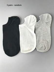 12/6/3/1 pares de calcetines de tobillo a rayas, disponibles en colores negro, blanco y gris. Clásicos, minimalistas, cómodos. Calcetines bajos para mujer, aptos para todas las estaciones (6 pares/12 pares/18 pares) - Estilo A - Ver 9