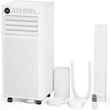 Havato 8000BTUs Portable Air Conditioner For Bedroom With Drainage-Free Cooling, 4 In 1 Portable AC Units With Cool, Fan, Dehumidifier, Sleep, 24H Timer/Remote/Window Kits - US A Type Plug(110-127V) - View 12