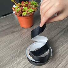 1 Roll 10m X 2cm Thick Wood Grain Self-Adhesive Decorative Trim, PVC Self-Adhesive Edge Trim - C - View 9