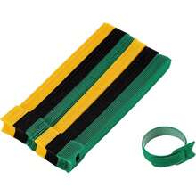 60Pcs Ties Reusable 6 Straps, Strips Management Cord, Adjustable Wire Organizer 3 Color - 6 inch + 60 cái - Xem 1