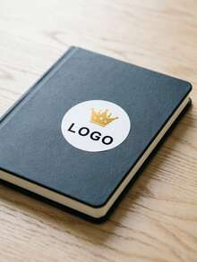 Etiquetas/pegatinas redondas transparentes personalizables con logotipo, adecuadas para negocios, bodas, cumpleaños, etiquetas publicitarias personalizadas, códigos QR, etiquetas de identificación, etiquetas comerciales, etiquetas de envío, etiquetas de pedidos, etiquetas de boda, etiquetas de fiesta, etiquetas de cumpleaños, etiquetas del Día de la Independencia, etiquetas de Acción de Gracias, excelentes para etiquetas de productos hechos a mano y branding empresarial - Multicolor - Ver 4