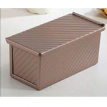 Standard Size Rectangular Black Gold Textured Bread Baking Pan. Bakes Evenly, Easy Demoulding. Ideal For Kitchens, Perfect For Baking Bread On Weekends And Holidays. - Multicolor - View 12