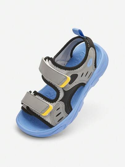 Balabala Boys Sport Sandals Kids Summer Breathable Casual Outdoor Walking Shoes School Travel Daily Wear Comfortable Easy Match