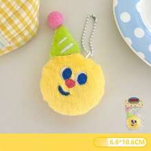 Cute Cartoon Doll Pendant, Versatile Keychain, Adorable Couple Accessory - Multicolor - View 4