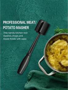 1 Meat Tenderizer, Meat Mallet, Metal Meat Tenderizer, Household Meat Tenderizer, Meat Pounder, Kitchen Utensil, Small Kitchen Tool - Multicolor - View 5