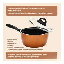 Juego Batería de Cocina 34 Piezas, Aluminio Resistente con Recubrimiento Antiadherente - Ver 6