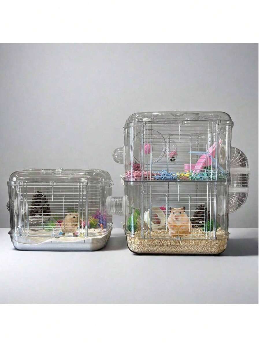 1个仓鼠笼 松鼠 刺猬 老鼠 啮齿动物 小鼠 沙鼠 宠物用品|宠物用品|小型动物用品 - 均碼 - 查看 1
