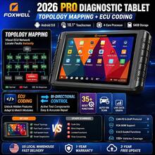 FOXWELL NT1009 10.1 Inch Big Tablet Obd2 Scanner, DIY Fix Throwing Codes, Topology Mapping Diagnostic Tool, Bidirectional Active Test & ECU Coding, DIY Fix Throwing Codes, All System Check Engine Light, Code Reader Scan Tool With 36+Services, Professional Mechanic Tool, No-Brainer Buy Garage Gift For Car Lovers, Dad, Husband, Boyfriend - NT1009 - View 2