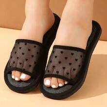 New Fashion Comfortable Flat Slippers, Lightweight And Convenient Indoor Slippers For All Seasons - Women's Slippers - View 3