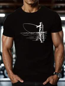 Camisetas para hombres - Negro - Ver 1