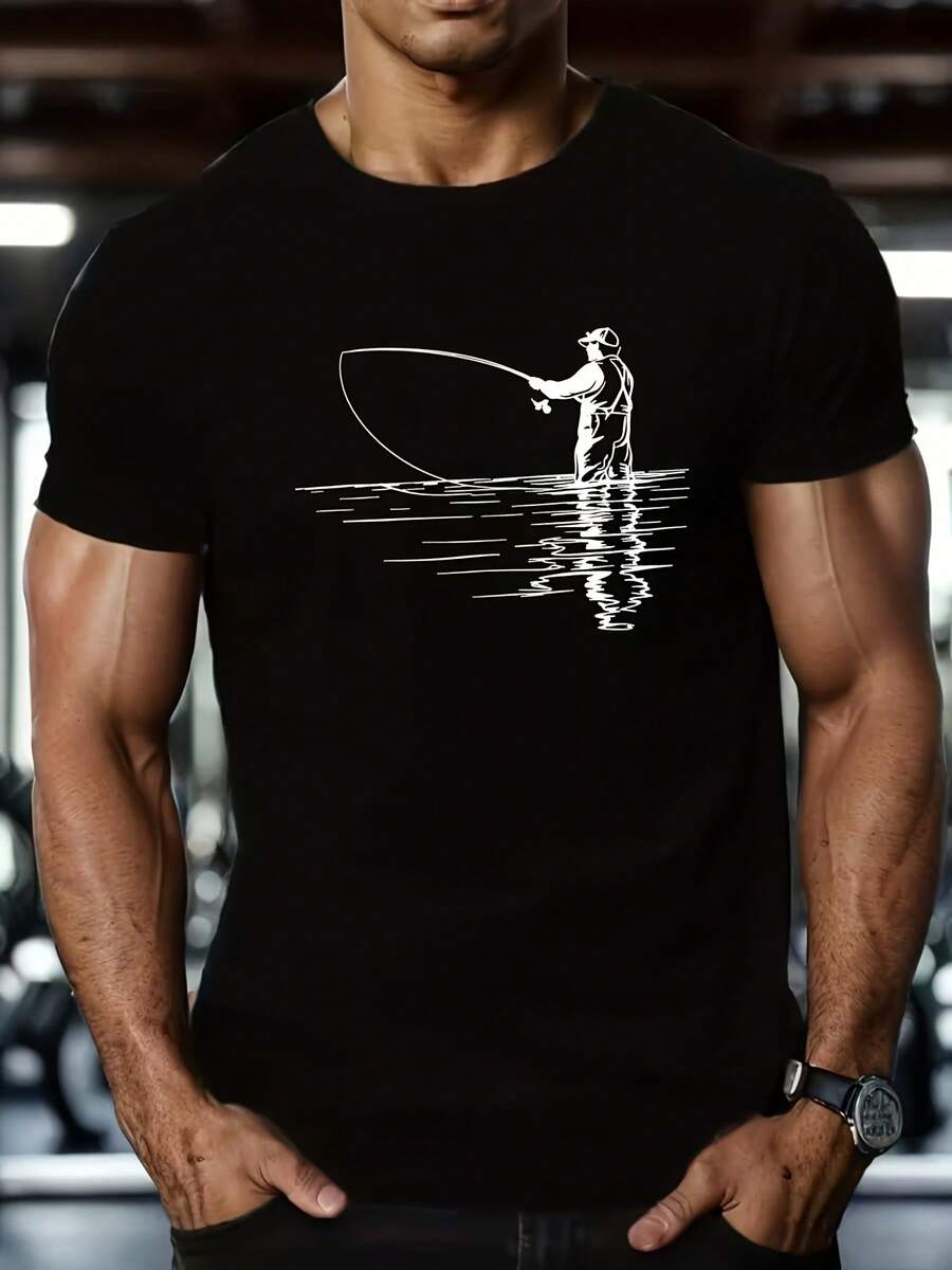 Camisetas para hombres - Negro - Ver 1