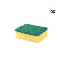 Dụng cụ vệ sinh nhà bếp 2 trong 1: Miếng cọ rửa + Khăn lau chén, Chống dầu mỡ, Miếng bọt biển tẩy vết bẩn thần kỳ | Thiết kế hai mặt, Rửa chén, nồi, lau mặt bàn, Tăng hiệu quả làm sạch - A - Xem 11