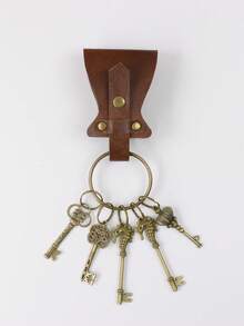 1 Set Medieval Key Chain, Vintage Role-Play Key Chain, Unisex, For Photography And Stage Renaissance Costume Accessories,Party - ZSJ - View 6