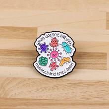 Lapel Enamel Pins And Brooches Badge Pins For Backpacks Bags Backpack Cool Decoration Friend For Gifts - Multicolor - View 5