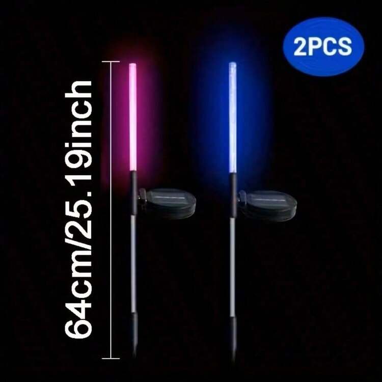 2pcs/4pcs Outdoor Solar Garden Lights - Color Changing LED Bubble Stake Lights - Outdoor Patio And Garden Decor Lighting - Beautiful & Durable - Suitable For Yard, Lawn And Garden - Multicolor - View 9