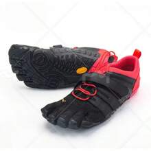 Vibram FiveFingers Minimalist Trail Shoes - Barefoot Feel For Hiking, Running & Cross-Training| Multi Colors - New White and Green - View 12