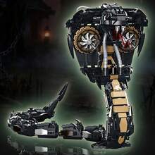 Bộ xếp hình rắn robot, mô hình rắn có khớp cử động, dành cho người lớn và thanh thiếu niên từ 14 tuổi trở lên, 1036 mảnh ghép, thử thách sáng tạo. - Nhiều màu - Xem 4