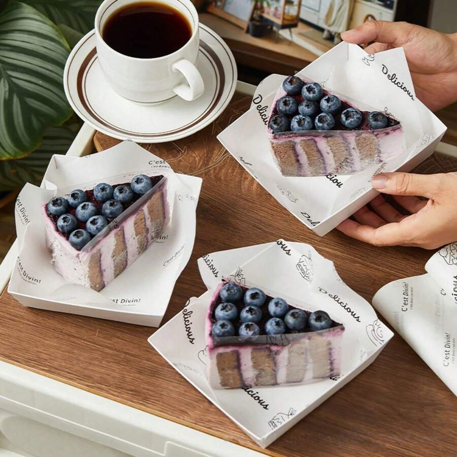 100张食品包装纸,牛皮纸,7英寸 x 7英寸,适用于三明治、食品篮衬垫、防油包装,也适用于糕点、饼干、油炸小吃、面包店、餐厅、派对、厨房用品等。 - 彩色 - 查看 1