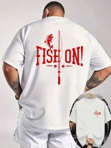 Men's T-Shirts For Spring And Summer - 黑色 - 查看 9