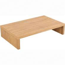 Giá đỡ màn hình bằng gỗ - Giá đỡ máy tính/laptop/máy in để bàn - Giá đỡ sắp xếp bàn làm việc văn phòng - Giá đỡ bàn làm việc để bàn - Nhiều màu - Xem 9