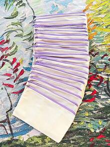 5/10/20/50pcs Blank Canvas Zipper Bags, Multi-Color Makeup Canvas Bags, Simple Tassel Zipper Bags, Blank Pencil Cases, Suitable For School, Travel, DIY Accessories Storage, Festival & Festival Gift Packaging Bags, Stationery - Beige - View 46