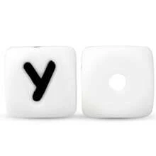 15/26/104pcs White Silicone Alphabet Beads, 12mm Square Letter Beads For Keychain And Bracelet Crafting, Durable DIY Jewelry Making Supplies - Letter - View 36