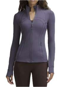 Lululemon Women's Define Jacket Nulu™ | Buttery-Soft Weightless Fabric | Slim Fit Streamlined Athletic Zip-Up | Studio-To-Street Performance Outerwear - 紫丁香色 - 查看 1