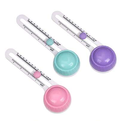 1 chiếc dao cắt giấy tròn đa năng, dụng cụ cắt giấy nghệ thuật 3D lập thể, phù hợp với nhiều kích thước hình tròn khác nhau, kèm theo 2 lưỡi dao thay thế.