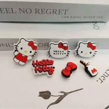 SANRIO 鞋洞装饰套装，可拆卸鞋扣 DIY 装饰配件 - 彩色 - 查看 4