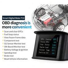 2,2 pulgadas Pantalla digital OBD Head-Up Display P10 para automóviles - A - Ver 12