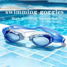 Unisex Adult Swimming Goggles, Classic Neutral Design, Professional Waterproof Anti-Fog Swimming Goggles, High-Definition Unisex Swim Goggles, Protective Swimming Goggles - Multicolor - View 1