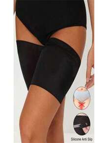 1 đôi dây đeo đùi chống trượt, quần legging nữ co giãn cao, chống ma sát, thích hợp cho chạy bộ, yoga và tập thể dục. - Nhiều màu - Xem 4