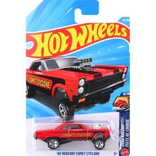 Hot Wheel 1:64比例合金压铸微型汽车模型玩具套装，包含26辆高/25辆低/25辆低合金玩具车，例如招财猫、奥迪RS6、迷你奥斯汀、皮卡、莲花、凯迪拉克、CLA、SF90、雪佛兰、索伯F1赛车等，适合3岁及以上儿童，是理想的圣诞节或生日礼物。 - 彩色 - 查看 45