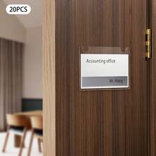 20 Pack Wall Mount Acrylic Sign Holders 11*8.5 Inches Clear Display - 1PC - 查看 1