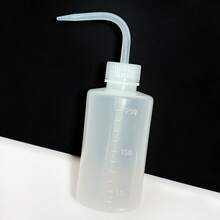 1个150毫升/250毫升可填充化妆品瓶，睫毛嫁接弯嘴瓶带刻度，睫毛清洁瓶 - 彩色 - 查看 10
