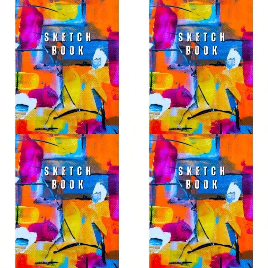 Sketchbook 8.5" x 11" 150 pages White paper Art Book Acylic Painting Cool Cover: for Taking Notes Sketching Drawing Doodling Journaling - como en la imagen - Ver 1