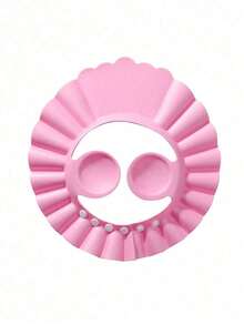 Touca de shampoo infantil à prova d'água com proteção para as orelhas, feita de material EVA macio e dobrável. Ajustável e à prova d'água, adequada para meninos e meninas usarem no banho diário, ao cortar o cabelo e para proteção solar. - Multicolorido - Ver 14