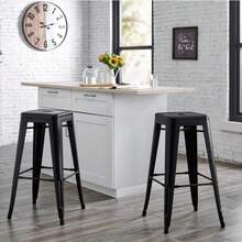 Sgabelli bar - nero - Visualizzare 1