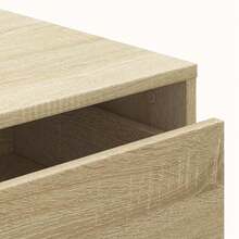 vidaXL Kommode Sonoma-Eiche 40x41x58 cm Holzwerkstoff - Braun - Übersicht 8