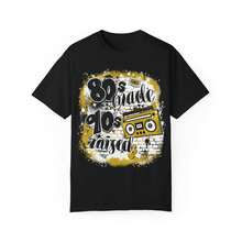 Airbrush Apparel 80s Made 90s Raised Airbrush Retro Vintage Old School 90s Style Tee T-Shirt Unisex Garment-Dyed T-Shirt - màu đen - Xem 1