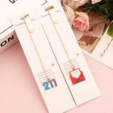 Mặt dây chuyền khắc chữ truyền cảm hứng, phụ kiện tự làm bookmark bằng hợp kim kẽm, quà lưu niệm tốt nghiệp cho sinh viên, câu chúc phúc, quà tặng tốt nghiệp đa năng. - loạt trường danh giá - Xem 5